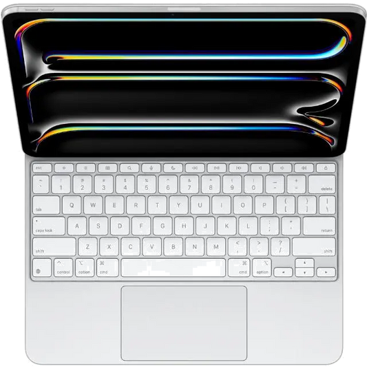 Apple MWR43RO/A Magic Keyboard for iPad Pro 13-inch (M4) Romanian White, 195949483844