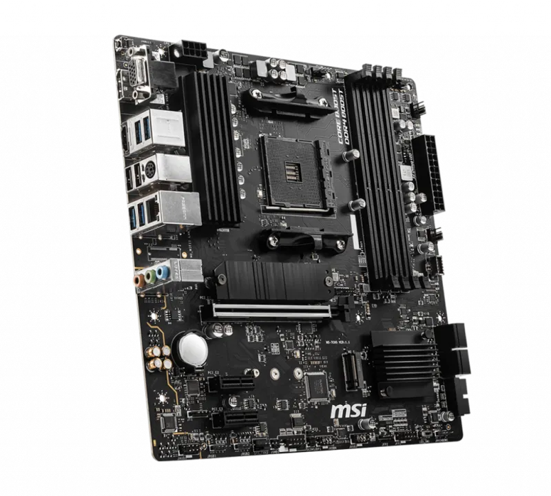 MSI B550M PRO-VDH Placa de baza B550M PRO-VDH Support for 3rd Gen AMD Ryzen Processors future AMD, 4719072758417