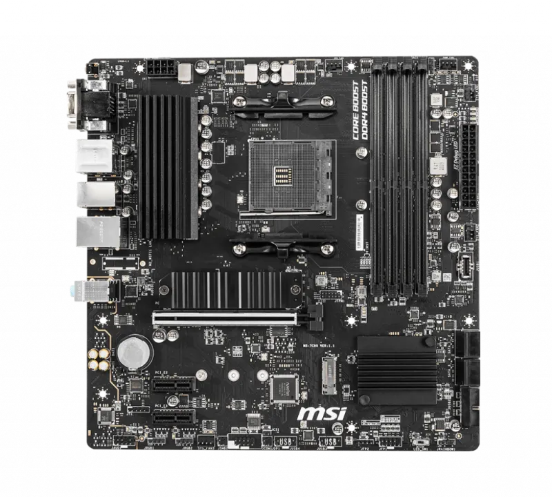 MSI B550M PRO-VDH Placa de baza B550M PRO-VDH Support for 3rd Gen AMD Ryzen Processors future AMD, 4719072758417