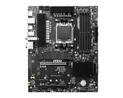 MSI PRO B650-S WIFI Placa de baza MSI PRO B650-S WIFI DDR5 AM4 ATX 2xPCIe x16 HDMI DP 4xSATA, 4711377132862