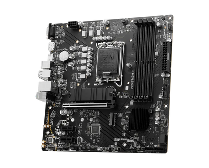 MSI PRO B760M-P Placa de baza PRO B760M-P LGA 1700 1xDP 1xHDMI, 4711377086578