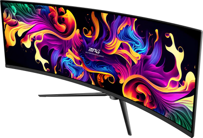 MSI MPG 491CQP QD-OLED Monitor Gaming MPG 491CQP QD-OLED 49inch QD-OLED 5120x1440 Curve 1800R, 4711377143622