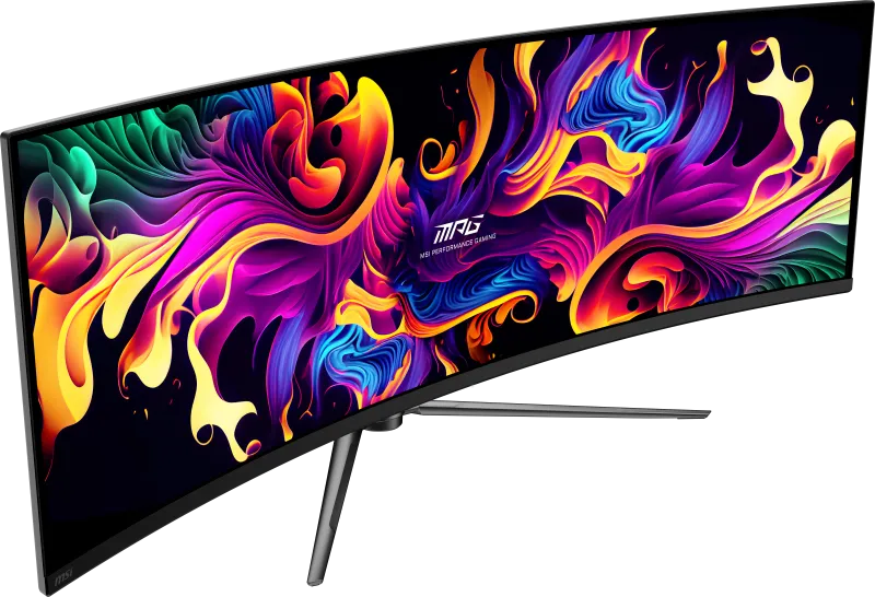 MSI MPG 491CQP QD-OLED Monitor Gaming MPG 491CQP QD-OLED 49inch QD-OLED 5120x1440 Curve 1800R, 4711377143622