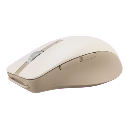 Asus 90XB0790-BMU0A0 SmartO Mouse MD200 Silent Plus Oat Milk wireless Bluetooth 4200dpi multi-device