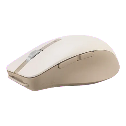 Asus 90XB0790-BMU0A0 SmartO Mouse MD200 Silent Plus Oat Milk wireless Bluetooth 4200dpi multi-device