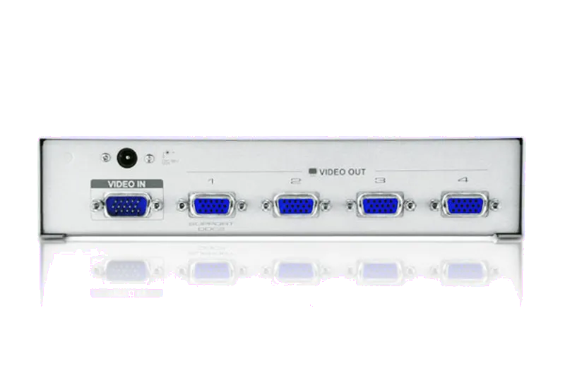 Aten VS94A-AT-G 4 Port Video Splitter bandwidth up to 350 MHz, 4710423770805