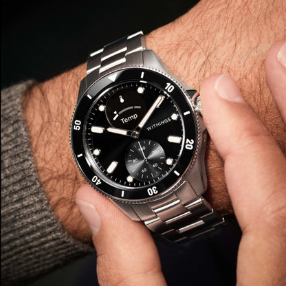 Withings HWA10-MODEL 9-ALL-INT Withings Scanwatch Nova 42mm Black, 3700546708756