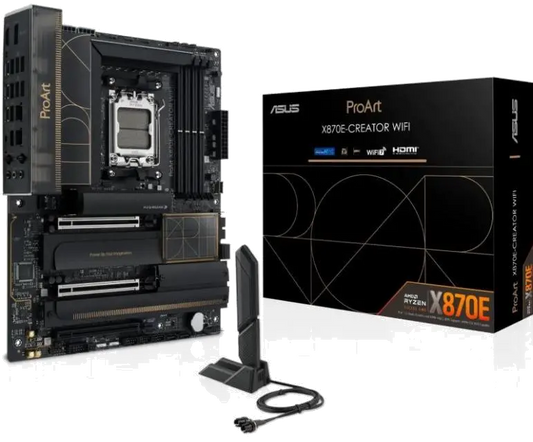 Asus PROART X870E-CREATOR WIFI PROART X870E-CREATOR WIFI AM5 Placa de Baza 4x DDR5, 1x HDMI 2x USB4, 2x PCIE 5, 4711387730775