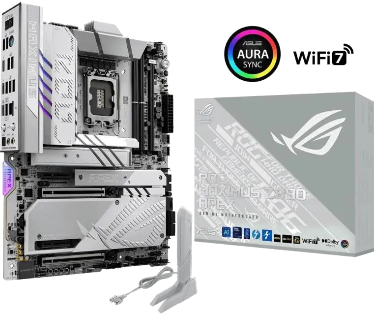 Asus ROG MAXIMUS Z890 APEX MAXIMUS Z890 APEX placa de baza LGA1851 DDR5 Intel Thunderbolt PCIE 5.0, 4711387754290