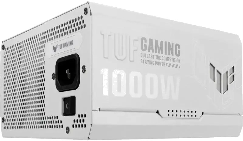 Asus TUF-GAMING-1000G-WHITE TUF GAMING 1000W ALB sursa PC ATX12V Active PFC 80 Plus GOLD, 4711387275993