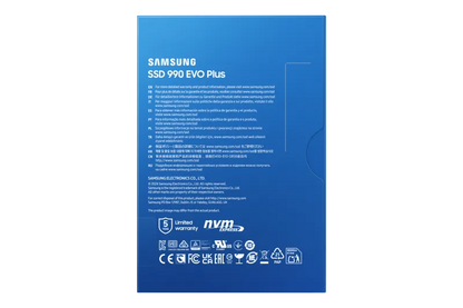 Samsung MZ-V9S2T0BW MZ-V9S2T0BW SSD 990 EVO+ 2TB PCI Express 4.0, 8806095575650