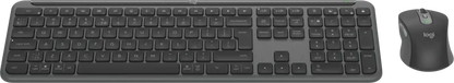 Logitech 920-012490 MK950 Signature Slim kit mouse si tastatura wireless si Bluetooth multidevice, 5099206119185