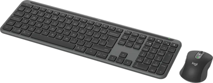 Logitech 920-012490 MK950 Signature Slim kit mouse si tastatura wireless si Bluetooth multidevice, 5099206119185