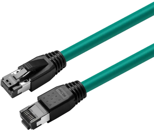 MicroConnect MC-SFTP801G CAT8.1 S/FTP 1m Green LSZH, Shielded Network Cable, AWG 24, 5704174652557