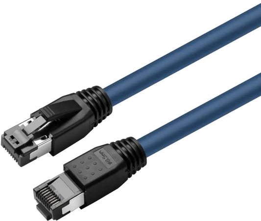 MicroConnect MC-SFTP8015B CAT8.1 S/FTP 1.5m Blue LSZH, Shielded Network Cable, AWG 24, 5704174652380