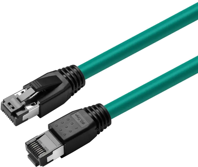 MicroConnect MC-SFTP8010G CAT8.1 S/FTP 10m Green LSZH, Shielded Network Cable, AWG 24, 5704174652618