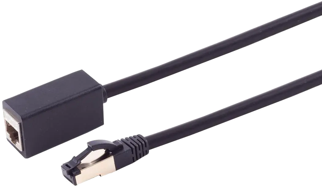 MicroConnect MC-SFTP-CAT8.103EXT-S CAT8.1 S/FTP Extension Cable, LSZH 3m Black, 5715063516201