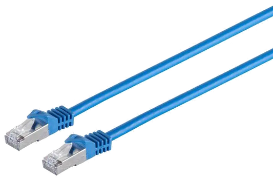 MicroConnect SFTP720B CAT7 S/FTP Network Cable 20m, Blue, 5712505455807