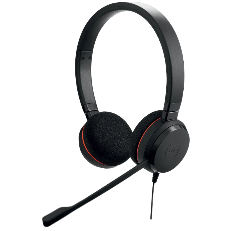 Jabra 4999-829-289 Casca EVOLVE 20 UC cu fir, Binaural, On-Ear, conectare USB-C, 5706991023848