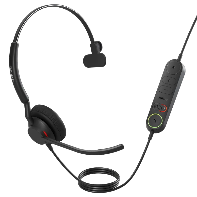 Jabra 4093-419-269 Casca Engage 40 UC Mono cu fir, inline call control, USB-C/A, 5706991034110