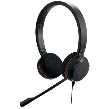 Jabra 4999-829-269 Casca EVOLVE 20 UC cu fir, Binaural, On-Ear, conectare USB-C/USB-A (adaptor), 5706991034271