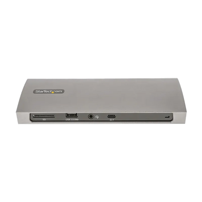 StarTech TB4CDOCKUE Thunderbolt 4 Docking Station for Windows or TB3 MacBook, 96W PD, Dual Monitor, 65030895064