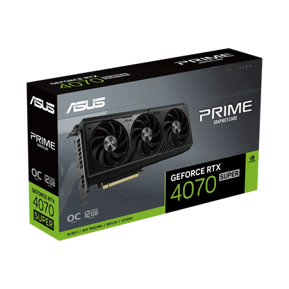 Asus PRIME-RTX4070S-O12G Prime GeForce RTX™ 4070 SUPER OC Edition 12GB GDDR6X 578 placa video DLSS3, 4711387650585