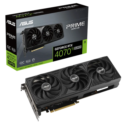 Asus PRIME-RTX4070TIS-O16G Prime GeForce RTX™ 4070 Ti SUPER OC Edition 16GB GDDR6X placa video DLSS3, 4711387740613