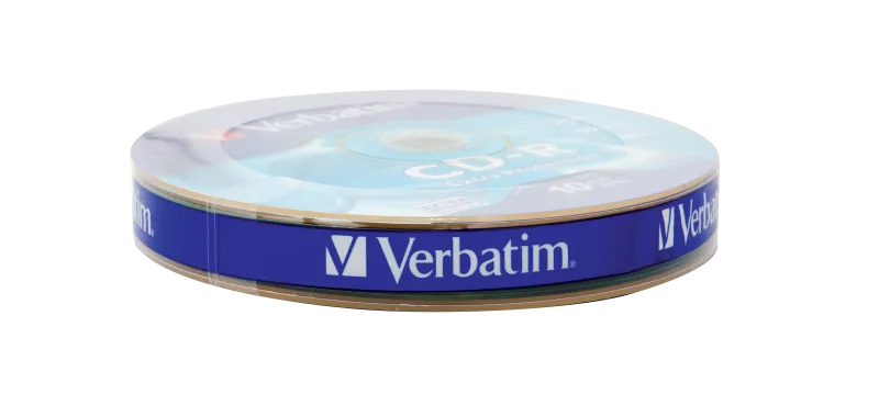 Verbatim 43725 CD-R 52X 700MB 10PK OPS Wrap EP 700MB, 10 buc., 23942437253