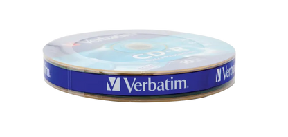 Verbatim 43725 CD-R 52X 700MB 10PK OPS Wrap EP 700MB, 10 buc., 23942437253