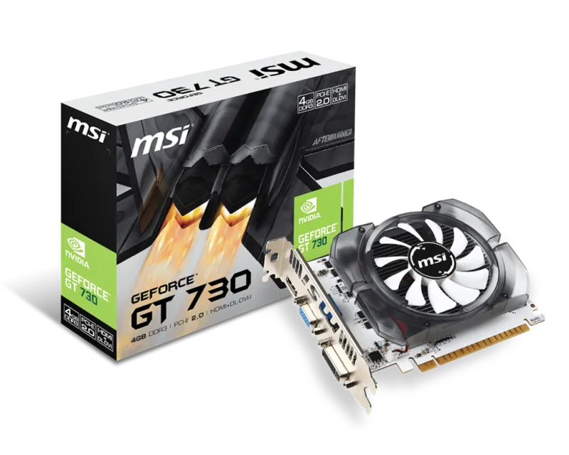 MSI N730-4GD3V2 Procesor grafic N730-4GD3V2 GeForce GT 730 4GB GDDR3, 4719072407230