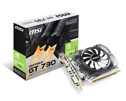 MSI N730-4GD3V2 Procesor grafic N730-4GD3V2 GeForce GT 730 4GB GDDR3, 4719072407230