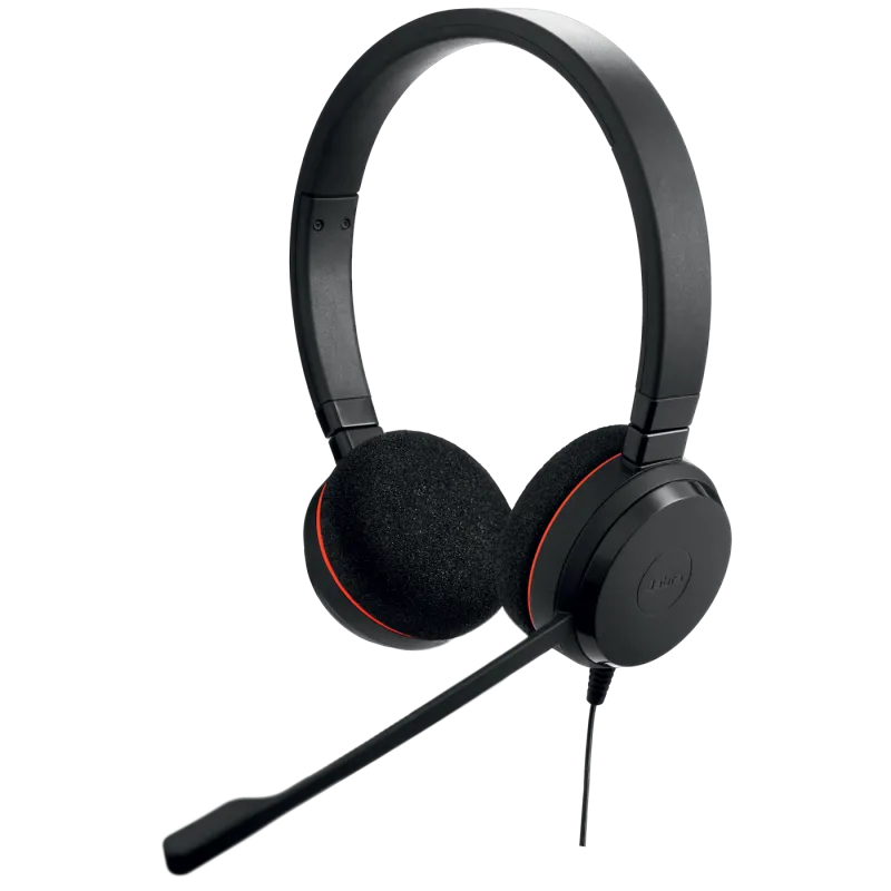 Jabra 4999-823-169 Casca EVOLVE 20 MS cu fir, Binaural, On-Ear, conectare USB-C/USB-A, 5706991034264