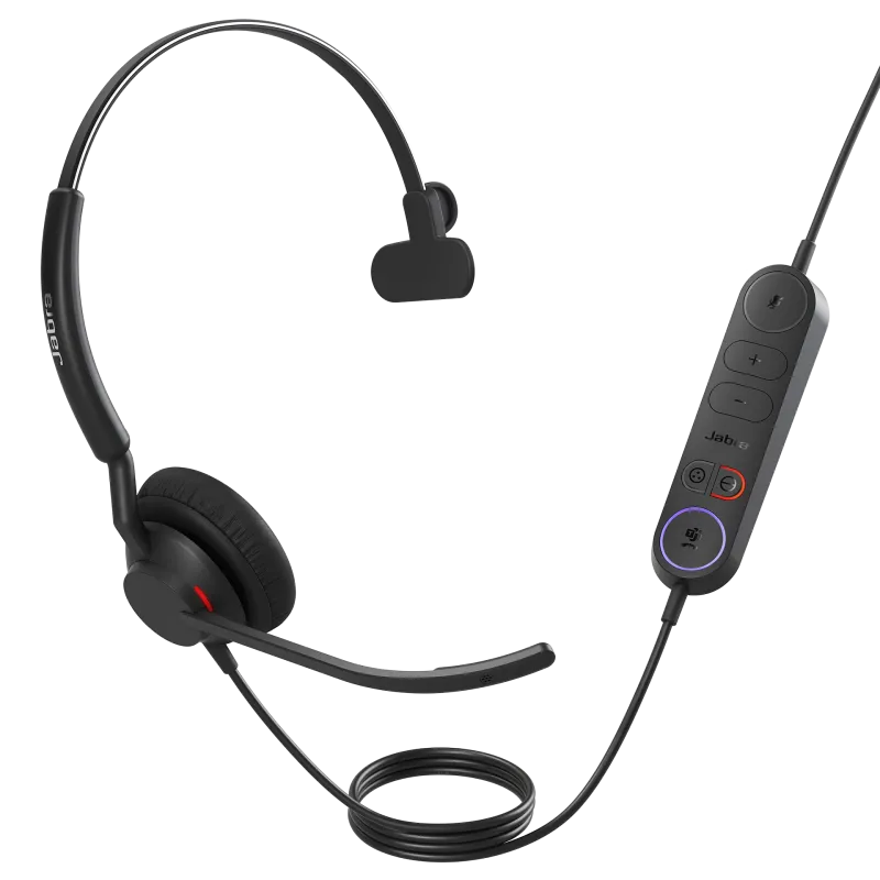 Jabra 4093-413-269 Casca Engage 40 MS Mono cu fir, inline call control, USB-C/A, 5706991034103