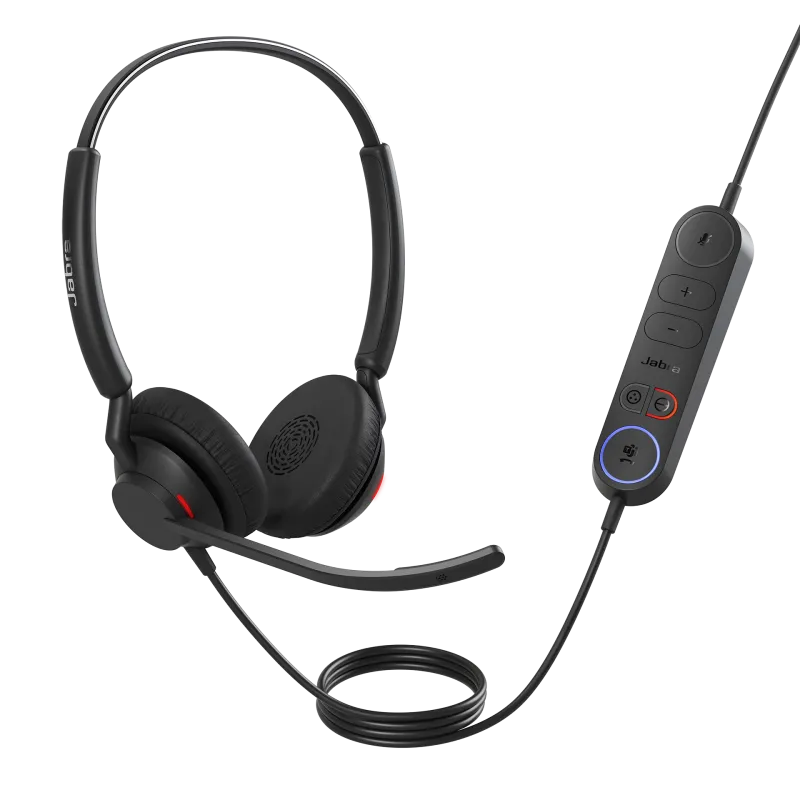 Jabra 4099-413-269 Casca Engage 40 MS cu fir, Binaural, On-Ear, conectare USB-C/A, 5706991034127