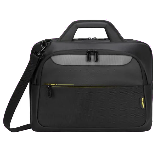 Targus TCG455GL CityGear 14'' Topload Briefcase, Black, 5051794028386