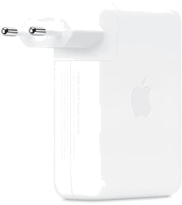 Apple MW2M3ZM/A USB-C Power Adapter 140W, 195949377112