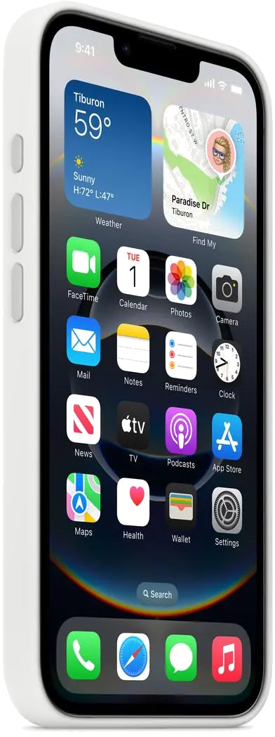 Apple MD3P4ZM/A Husa silicon iPhone 16e White, 195950217285