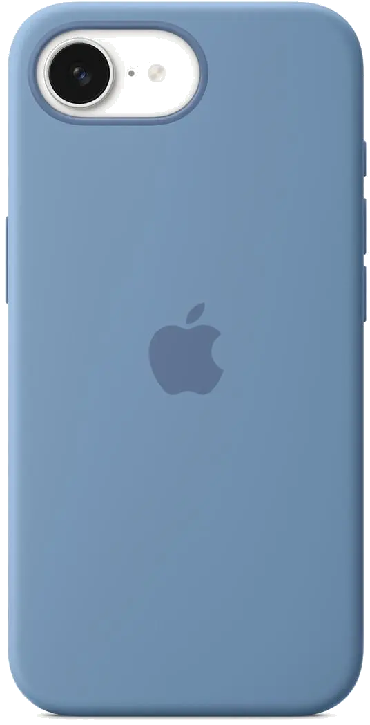 Apple MD3Q4ZM/A Husa silicon iPhone 16e Winter Blue, 195950217308