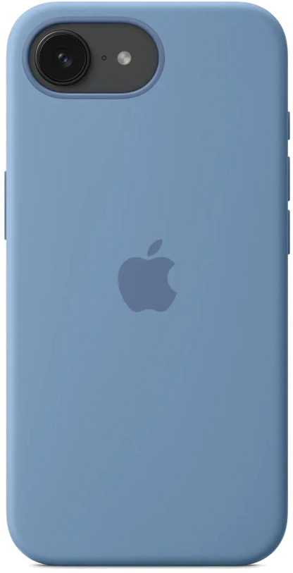 Apple MD3Q4ZM/A Husa silicon iPhone 16e Winter Blue, 195950217308