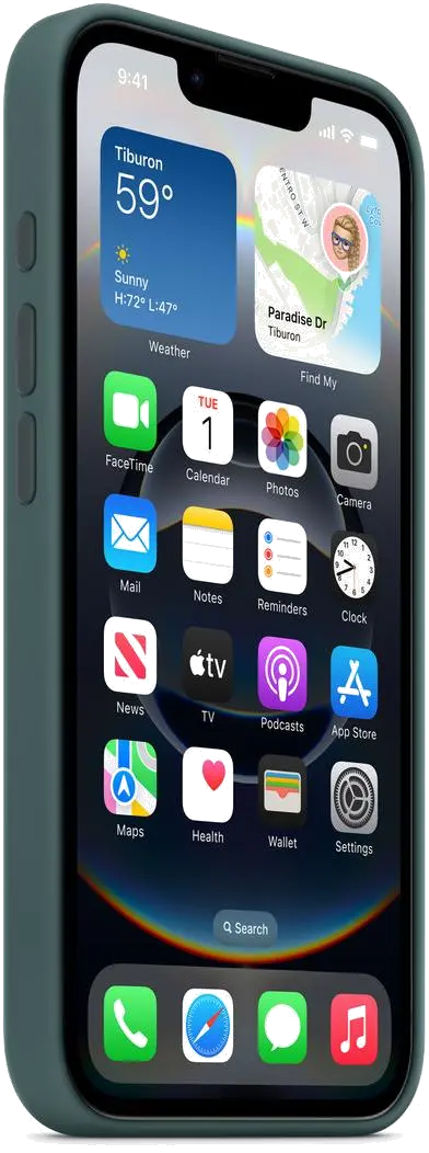 Apple MD3X4ZM/A Husa silicon iPhone 16e Lake Green, 195950217346