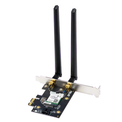 Asus PCE-BE6500 PCE-BE6500 placa retea wireless PCI-E x 1 Wifi Bluetooth 5.4 WI-FI 7 2.4GHz / 5G, 4711387680681