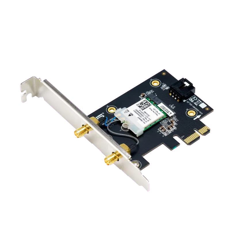 Asus PCE-BE6500 PCE-BE6500 placa retea wireless PCI-E x 1 Wifi Bluetooth 5.4 WI-FI 7 2.4GHz / 5G, 4711387680681