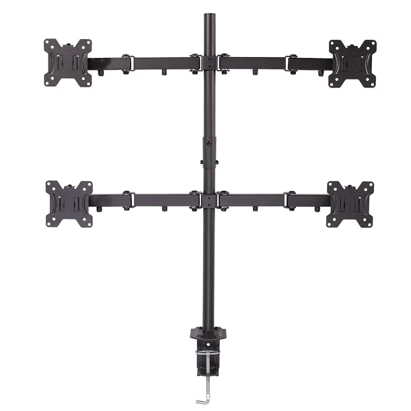 Lindy 40659 Lindy Suport pentru 4 moitoare cu prindere pe blatul biroului maxim 7Kg si 28inch 4002888406598