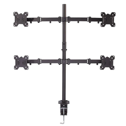 Lindy 40659 Lindy Suport pentru 4 moitoare cu prindere pe blatul biroului maxim 7Kg si 28inch 4002888406598