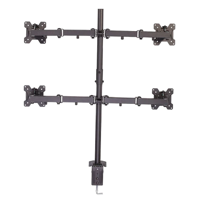 Lindy 40659 Lindy Suport pentru 4 moitoare cu prindere pe blatul biroului maxim 7Kg si 28inch 4002888406598