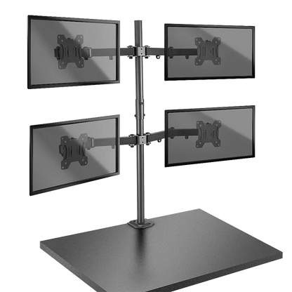 Lindy 40659 Lindy Suport pentru 4 moitoare cu prindere pe blatul biroului maxim 7Kg si 28inch 4002888406598