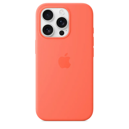 Apple MDFY4ZM/A iPhone 16 Pro Silicone Case with MagSafe Tangerine (SEASONAL), 195950231038
