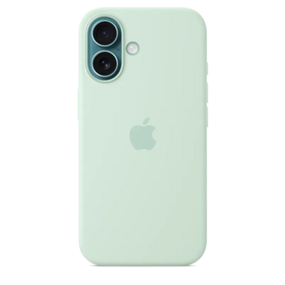 Apple MDGP4ZM/A iPhone 16 Silicone Case with MagSafe Aquamarine (SEASONAL), 195950231625
