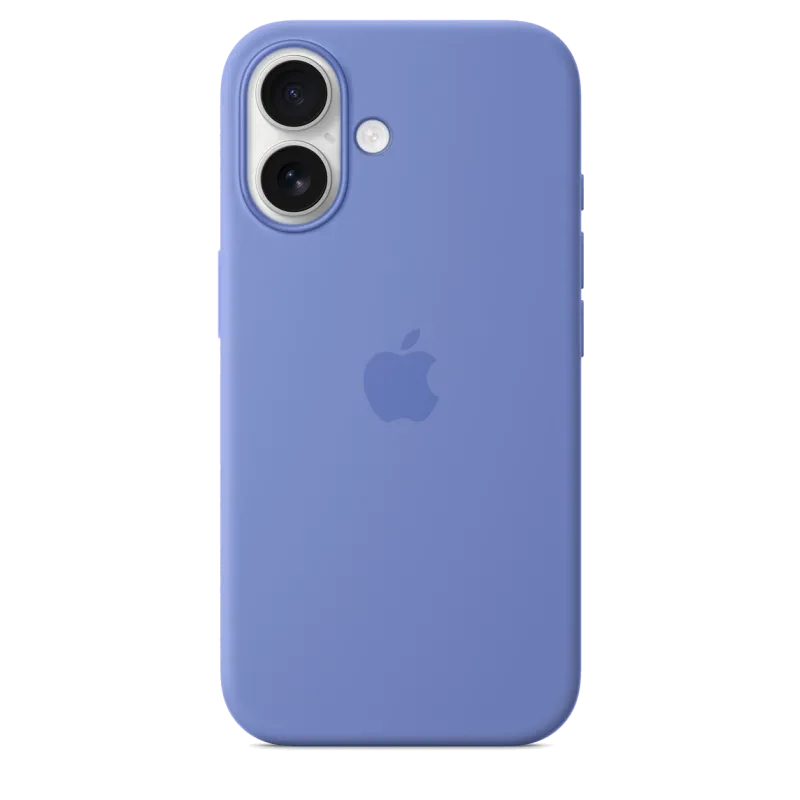 Apple MDGQ4ZM/A iPhone 16 Silicone Case with MagSafe Periwinkle (SEASONAL), 195950231649